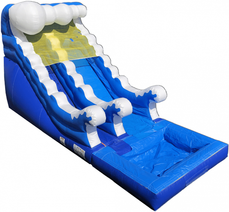 14 Ft Blue Crush Water Slide